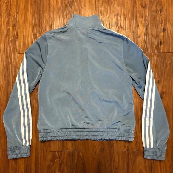 BRAND NEW Adidas Gray Zip-Up Track Jacket - Picture 4 of 4